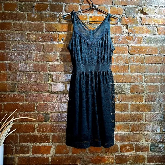 Royal Bones | Dresses | Royal Bones Black Lace Sleeveless Mini Dress |  Poshmark